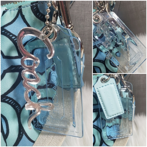 Coach handbag blue - Picture 13 of 16